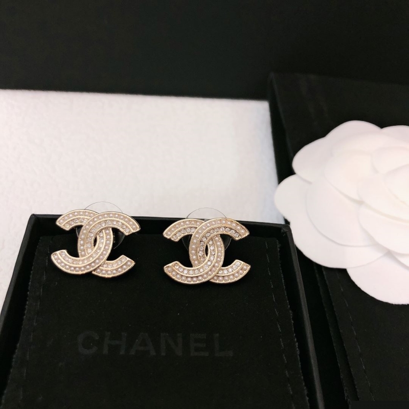 Ch*el earrings
